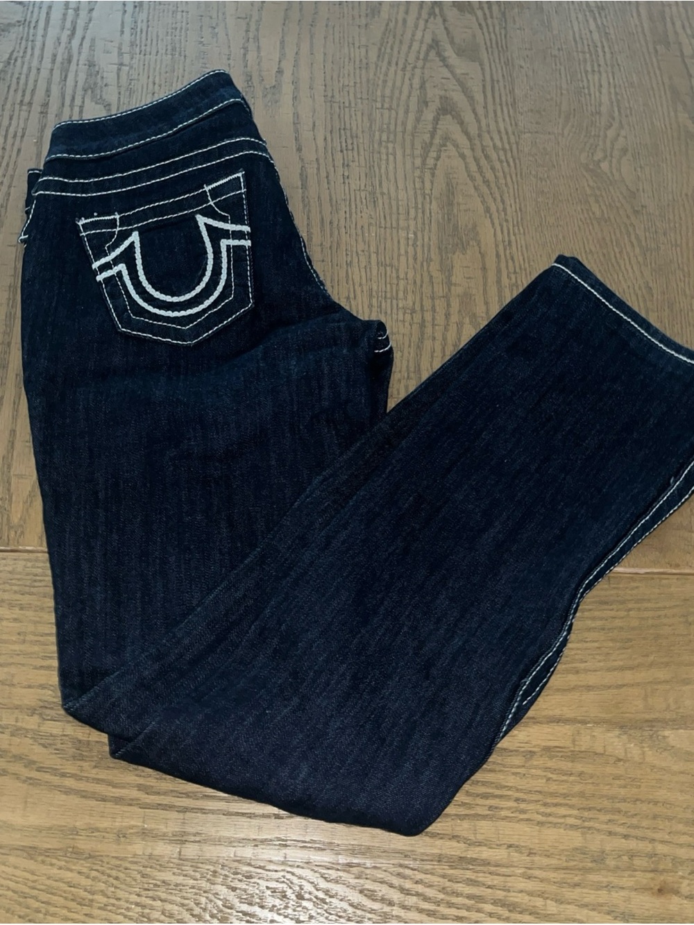 Vintage True Religion Blue Jeans Women’s Sz 27 Skinny Bootcut Pants